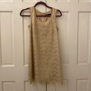 Kensie Lace Scalloped Dress Size 2